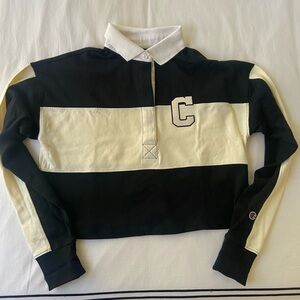 Champion Rugby Crop Tee, Felt Logo